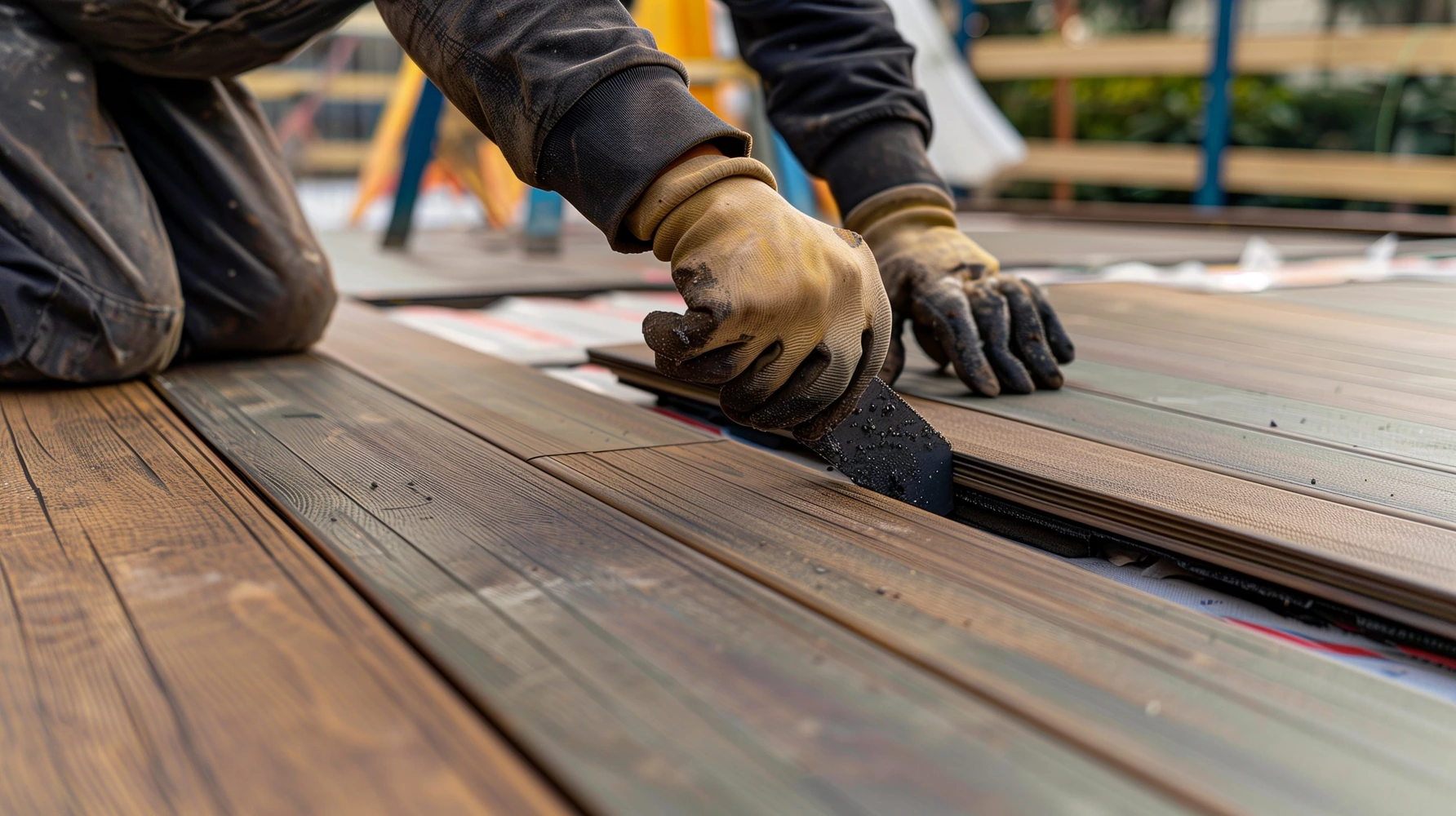 decking deck staining